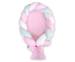 Babynest Vit-Rosa-Mint