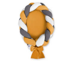 Babynest Vit-Mustard-Antracit