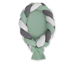 Babynest Pastel Grön-Grå-Antracit