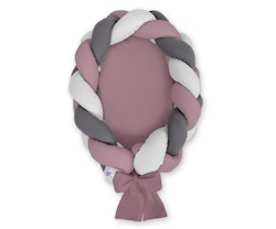 Babynest Pastel Lila-Grå-Antracit