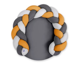 Babynest Magic Loop, Grå-Mustard-Antracit