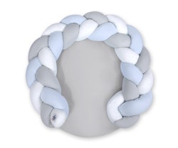 Babynest Magic Loop, Vit-Grå-Blå