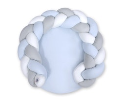 Babynest Magic Loop, Vit-Grå-Blå