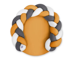 Babynest Magic Loop, Vit-Mustard-Antracit