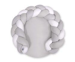 Babynest Magic Loop, Vit-Grå