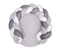 Babynest Magic Loop, Vit-Grå-Antracit