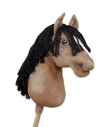 Realistic Super Hobby Horse Premium - Buckskin