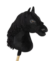 Realistic Super Hobby Horse Premium - Black