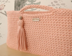 Moseskorg Boho Handmade Salmon