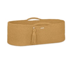 Moseskorg Boho Handmade Mustard