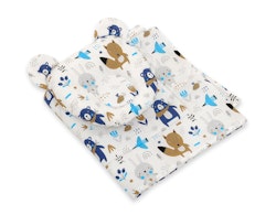 Kudde Nalle och Täcke, Bäddset - Navy Blue Bears