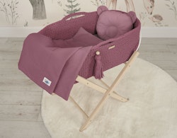 Kudde Nalle och Täcke, Bäddset - Pastel Lila