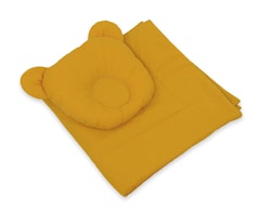 Kudde Nalle och Täcke, Bäddset - Mustard