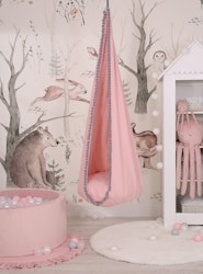 Hängstol, Gunga för barn - Pastel Rosa
