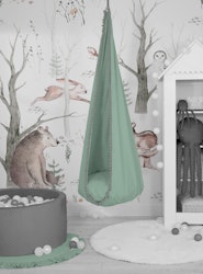 Hängstol, Gunga för barn - Pastel Grön