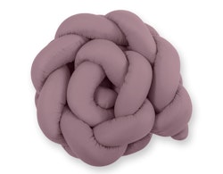 Spjälsängsskydd flätad Pastel Lila