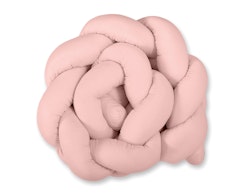 Spjälsängsskydd flätad Pastel Rosa