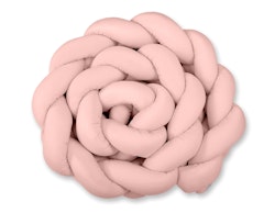 Spjälsängsskydd flätad XXL Pastel Rosa