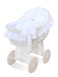 Babykorg, Moseskorg Aurelia, Vit