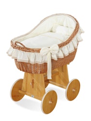 Babykorg, Moseskorg Aurelia, Cream & Brun