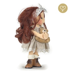 Stor handgjord docka 38 cm Antonia