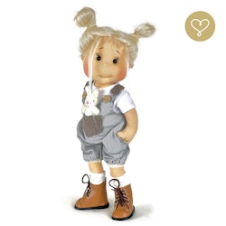 Stor handgjord docka 38 cm Helena