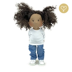 Stor handgjord docka 38 cm Chanel