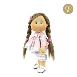 Stor handgjord docka 38 cm Karolina