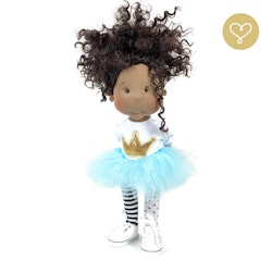 Stor handgjord docka 38 cm Jennifer