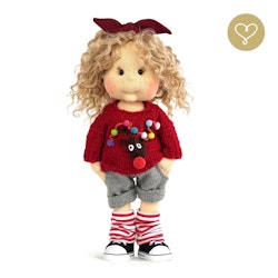 Stor handgjord docka 38 cm Nicole