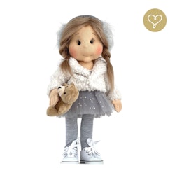 Stor handgjord docka 38 cm Ronja