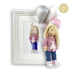 Fin och unik tavla, Handmade, Karina