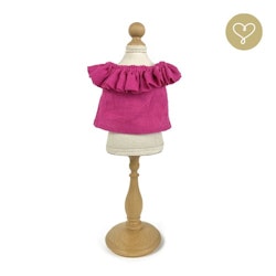 Lulu Dolls, blus, fuchsia