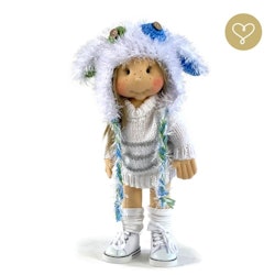 Lulu Dolls, vintermössa, färgrik