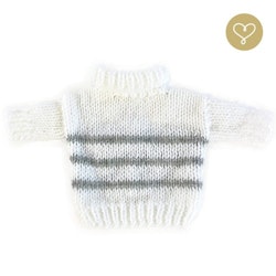 Lulu Dolls, tröja, grå, två