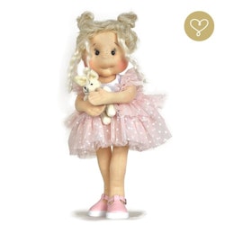 Lulu Dolls, klänning med tyllkjol, rosa