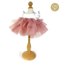 Lulu Dolls, klänning med tyllkjol, rosa, tre