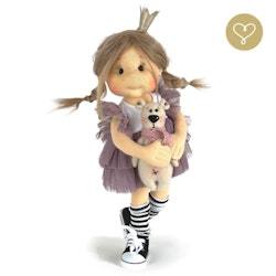 Lulu Dolls, klänning med tyllkjol, lila