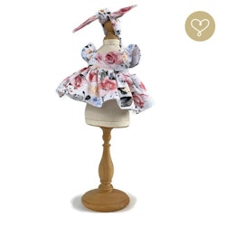 Lullu Dolls, klänning med blommor och pannband