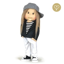 Stor handgjord docka 38 cm Michelle