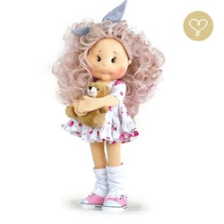 Stor handgjord docka 38 cm Karin