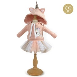 Lulu Dolls, luvtröja med enhörning och tyllkjol