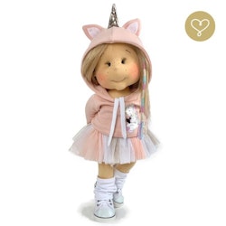 Lulu Dolls, luvtröja med enhörning och tyllkjol
