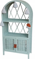Little Dreams flätad hylla med dörrar mint
