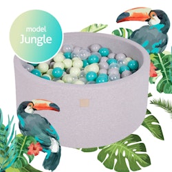 Meow bollhav med 250 bollar bomull Jungle