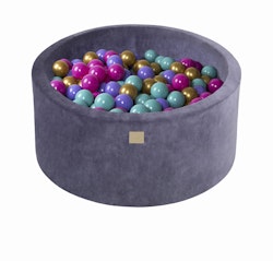 Meow bollhav med 250 bollar velour Flower