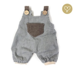 Lullu Dolls, byxor med hängslen