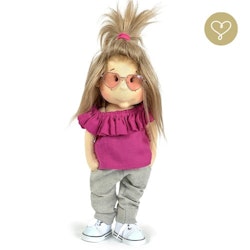 Lullu Dolls, linnebyxor med fickor