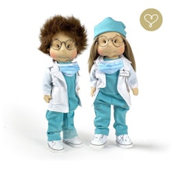 Lullu Dolls, läkare outfit