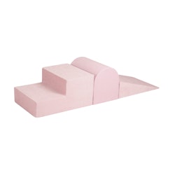 Meow, lekplats, sammet, 3 byggklossar, rosa